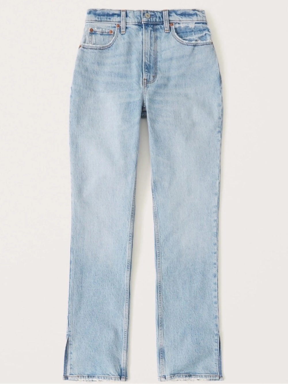 Abercrombie & Fitch the 90s straight high rise Leg Jeans
